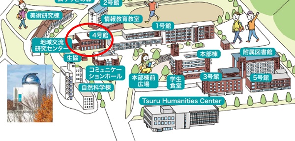 4号館所在地のイラスト